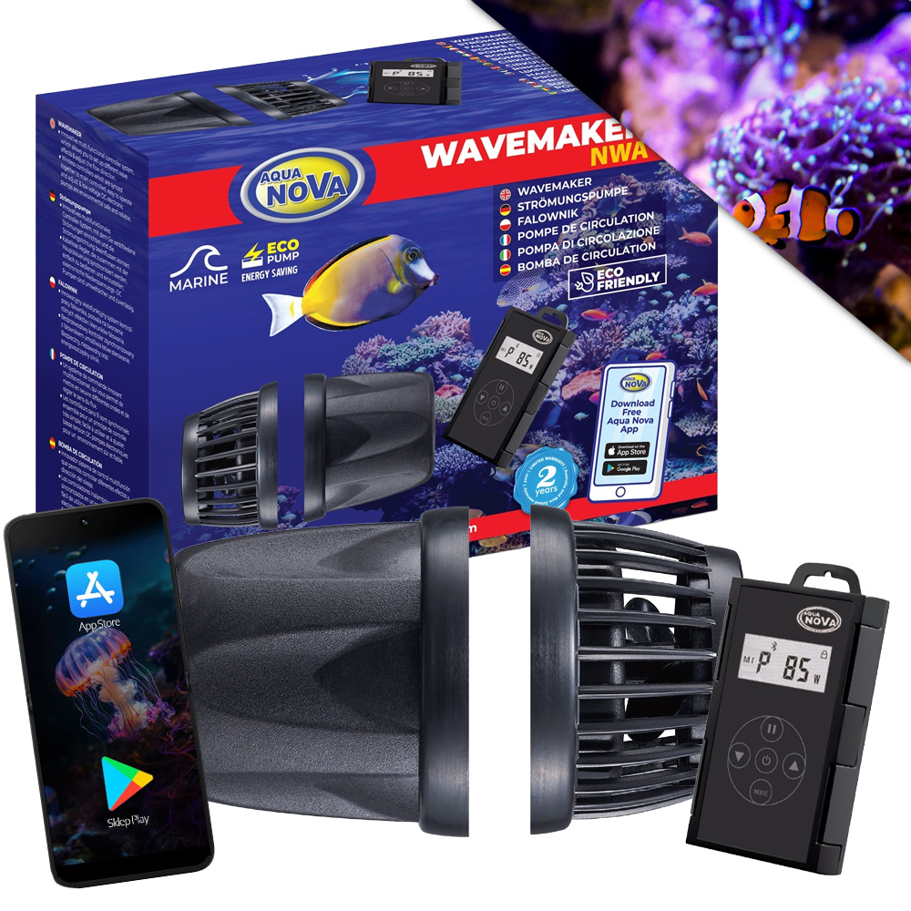 Aqua Nova NWA-8000 Falownik Pompa Cyrkulacyjna z Kontrolerem 8000l/h 15W